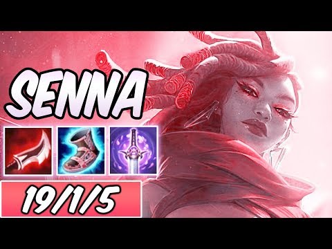 S+ FULL LETHALITY DARK HARVEST TRUE DAMAGE SENNA MID | New 40% CDR Build & Runes | League of Legends