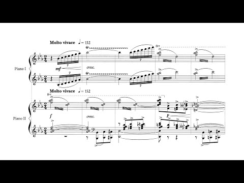 Dinicu-Vladigerov: Hora staccato (for 2 pianos)