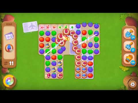 Gardenscapes level 13269 Gameplay #Bubunka