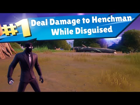 Deal Damage to Henchman While Disguised Fortnite Battle Royal