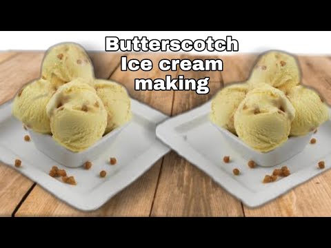 Butterscotch Ice cream recipe