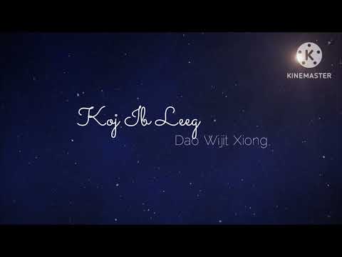 Koj Ib Leeg - Dao Wijit Xiong (lyrics)