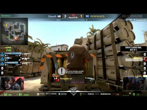 Cloud9 vs Renegades Game 1 Group D MLG Major Qualifier