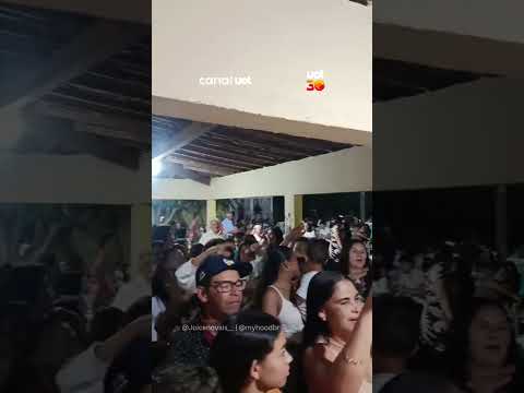Aniversário de idoso em cidade pequena vira festança com quase toda a população reunida