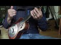 Meanest Man (Woody Guthrie, B. Bragg and Wilco) Solo Ukulele