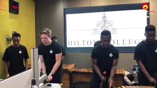 Hilton College marimba band performs Black Coffee &amp; David Guetta&#39;s ‘Drive’ in studio