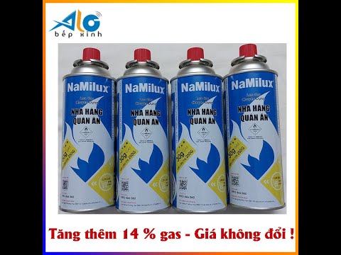 COMBO GAS LON NAMILUX - CHỐNG CHÁY NỔ - HÀN QUỐC - 0949 771 955