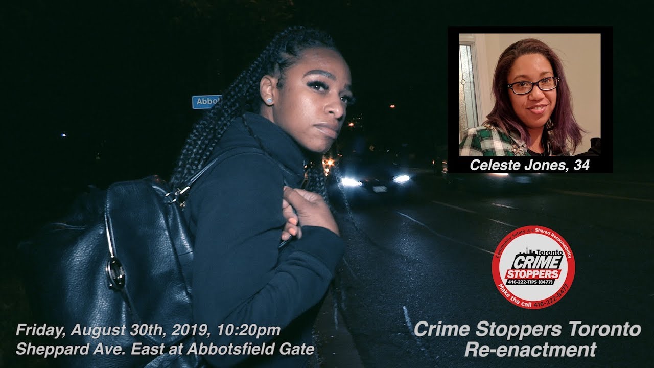 Crime Stoppers Reenactment of Hit-and-Run Death of Celeste Jones