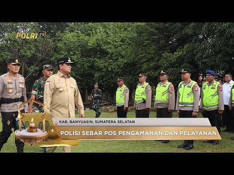POLRES BANYUASIN SIAP AMANKAN LEBARAN 2025