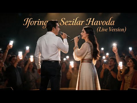 Iforing sezilar havoda (Live version) etrin duyulur havada) By Rauf Tagiyev AI uzbek version