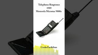 Download lagu TelePhone Ringtone Evolution - Motorola Microtac 9800x 1989 | Geeks Parthiban mp3