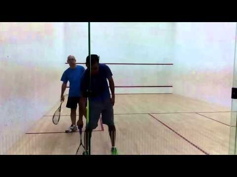 Squash Dubai - 27.01.2016 - Abdullah and his jumps