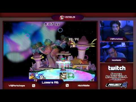 VS Weekly - VS|Porkchops (Falco) vs NickRiddle (Link/Bowser) - Project M