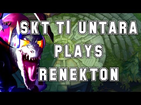SKT T1 Untara Plays Renekton vs Rumble Top - S7 Ranked | Patch 7.15