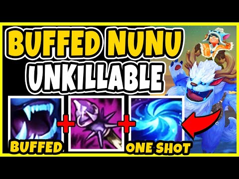 WTF! BUFFED AP NUNU MID IS UNKILLABLE! R ONE-SHOTS WITH 1 ITEM?! - League of Legends