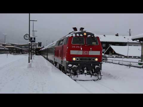 218 476 and 2143.18, Oberstdorf. 08.02.2013 (MVI 2352)