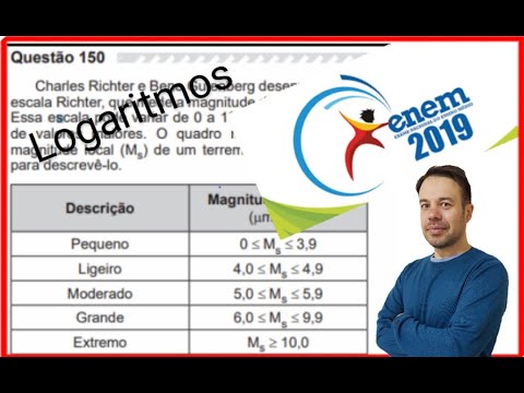 QUESTÃO ENEM 2019 ( LOGARITMOS ) #ENEM