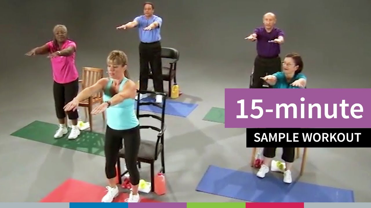 15-Minute Sample Workout for Older Adults