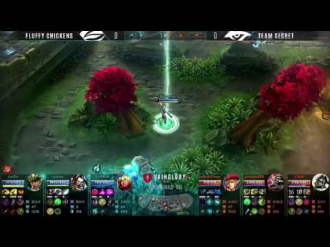 Team Secret Vs. Fluffy Chickens GAME 1: Vainglory 8 Spring Opener EU Split 2 Week 2