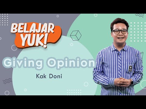 EASY WAYS TO EXPRESS OPINIONS IN ENGLISH | Let's Learn! Giving Opinion Expression