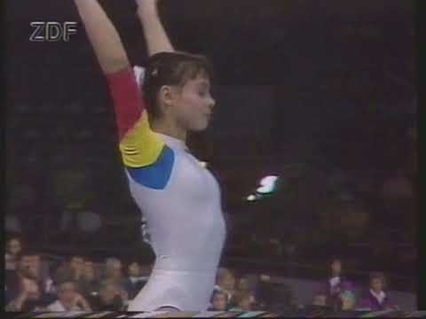 Aurelia Dobre (ROM) - Worlds 1989 - Team Optionals - Balance Beam