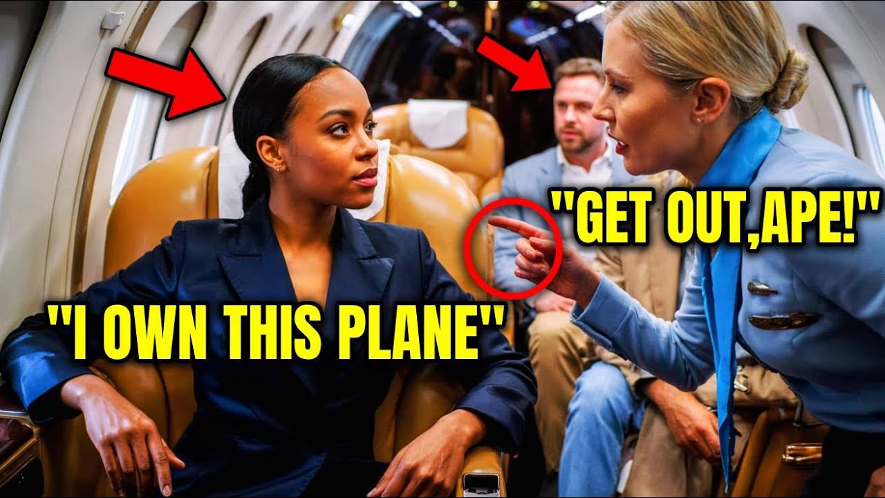 Flight Attendant Slaps Black Woman Unaware She's the Billionaire That Owns the Plane