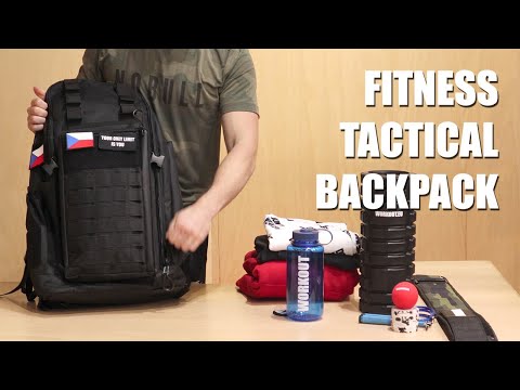 Fitness Tactical Backpack WORKOUT BIG - 50 l
