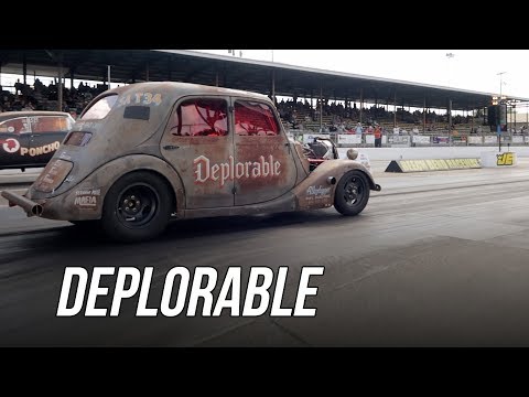 Deplorable Gasser at NHRA Hot Rod Reunion