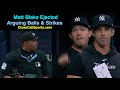 E111 Matt Blake Ejected After Edwin Moscoso S Strike Calls To Struck Out Jose Trevino