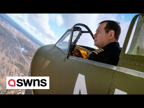 Grandfather spent £30k building perfect replica Spitfire from scratch | SWNS