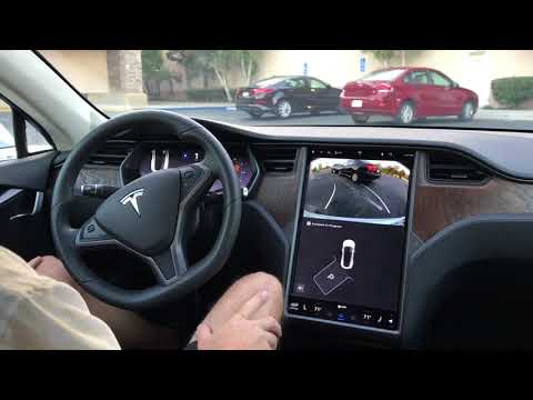 Autopark Perpendicular  2018 Tesla Model S 75D