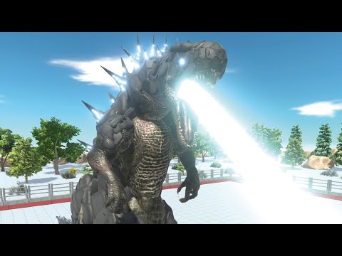 GODZILLA VS ALL BOSSES 200x ATTACK + HP - ARBS - Animal Revolt Battle Simulator