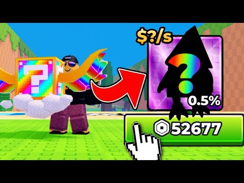 i Spent $52,677 on MOST OP BRAINROT in KICK a LUCKY BLOCK ROBLOX