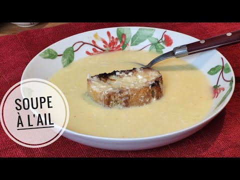 SOUPE À L'AIL ou TOURIN à L'AIL