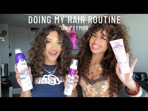 Doing My Hair Routine ft @Prymrr 