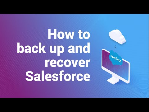 Redstor Salesforce backup & recovery demo