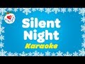 Silent Night Christmas Carol | Karaoke Instrumental Music with Lyrics