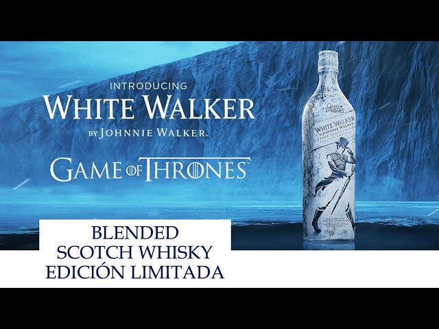 Vídeo relacionado con Johnnie Walker, White walker whisky Escocés, Edición limitada Juego de Tronos, 700 ml