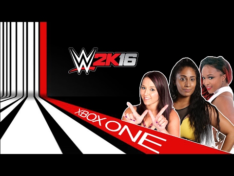 WWE 2K16 Nixon Newell, Sonya Strong, Kiera Hogan