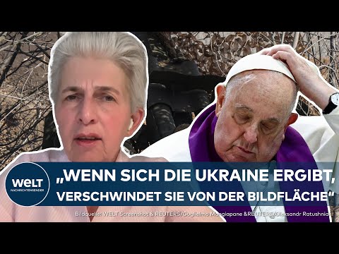 Video Thumbnail: UKRAINE-KRIEG: "Putin will die Ukraine verschwinden sehen" - Papst-Friedensappell erntet Widerspruch