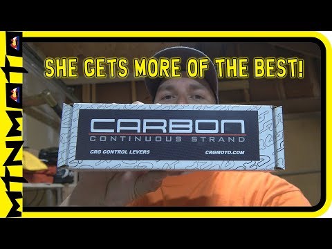 The Ultimate Tuono Build | Part 3 | CRG Continuous Strand CF Levers