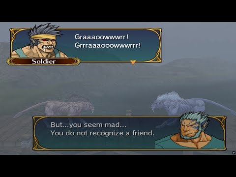 Fire Emblem: Path of Radiance (Feral One Laguz - Special Dialog)