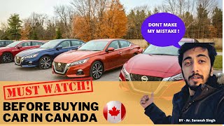 Buying Car In Canada | Insurance | Carfax | Safety certificate | Cost of Cars | Registration - 2022