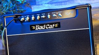Video thumbnail for NEW Badcat Cub V EL34  🔥Point to Point Hand Wired🔥 by Michael Nielsen - Big Hairy Guitars