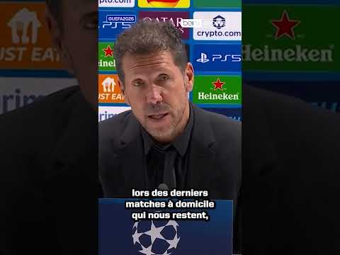 🙏 Simeone appelle les fans à rendre hommage à Griezmann lors des derniers matchs...