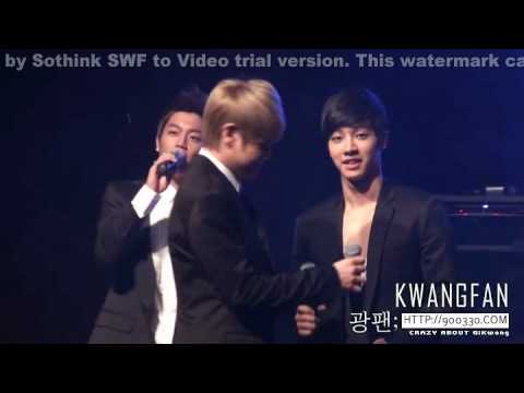 100512 Beast's Kikwang danced to Rain's Love Story