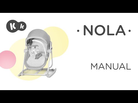 Kinderkraft NOLA 5-in-1 rocker | Instruction Manual