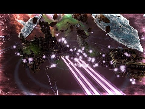 Eldar vs Space Marines! Rank 68, Heroic Difficulty, 1500 Points - Battlefleet Gothic Armada