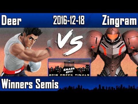 SC2016GF - TOP8 -WS- Deer (Little Mac) vs Zingram (Samus) - Smash 4