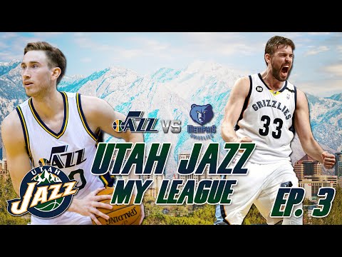 NBA 2k16: Utah Jazz MyLeague - [Ep. 3. S1] vs Grizzlies!
